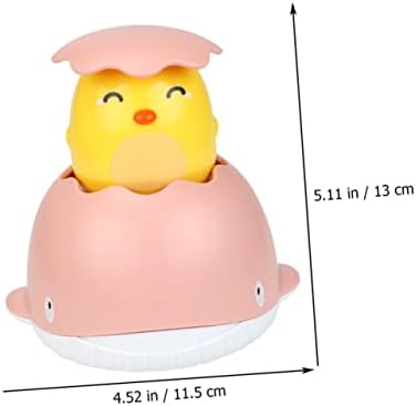 Totority Bath Bath Bathler Bath Bath Toy Plástico Piscina para Kids Toys Abs Amarelo Infantil Água Jogue Toy Piscina