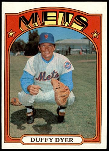 1972 Topps # 127 Duffy Dyer New York Mets Ex Mets