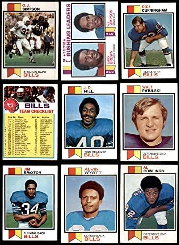 1973 Topps Buffalo Bills Team Definir Buffalo Bills EX/MT+ Bills
