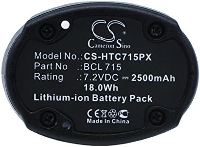Cameron Sino Novo Bateria de substituição adequado para Hitachi WH7DL