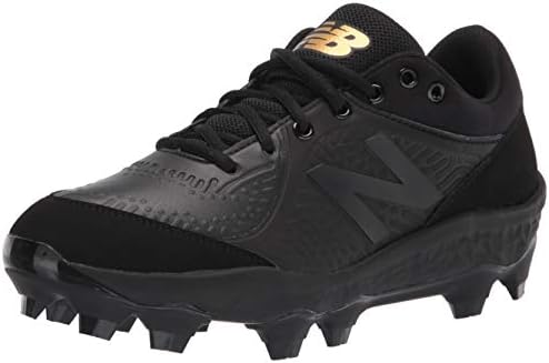 Balance de espuma fresca de metal de New Balance 3000 V5 Sapato de beisebol de metal, preto/preto, 5