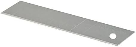 Lâmina de faca de utilidade artesanal, aço carbono Snap-off, 18 mm, 3-pacote