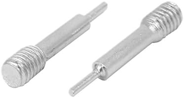 Aexit de 15 mm de parafuso de comprimento e chaves de fenda 1 mm diâmetro Ferramenta de reparo de ponta de ponta de metal