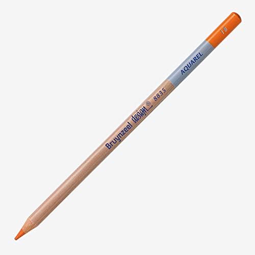 Bruynzeel lápis aqu -perm.orang, laranja permanente, tamanho único