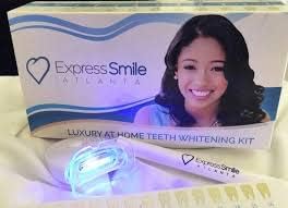 Kit de clareamento de dentes de sorriso expresso