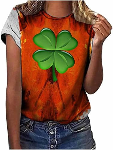 Camisetas personalizadas do dia de São Patrício - Saint Pattys Tee & Irish Roupfits Lucky Shamrock Graphic Tees