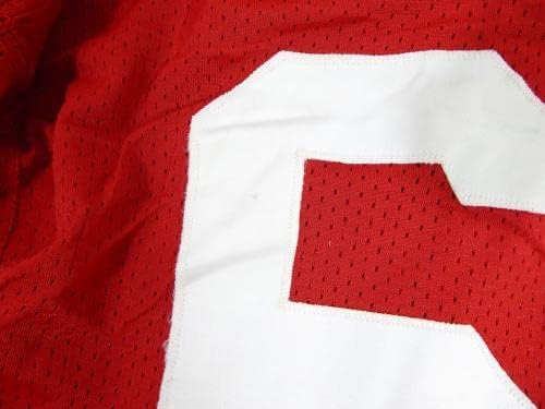 San Francisco 49ers #68 Game usou Red Jersey 48 DP32788 - Jerseys de jogo NFL não assinado usado