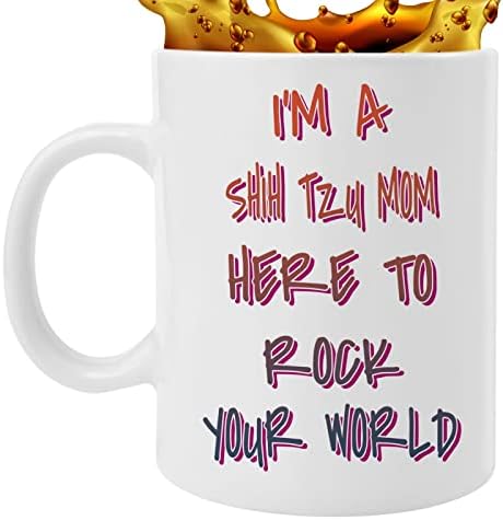 Caneca de café shih tzu - eu sou uma mamãe shih tzu você - 989174