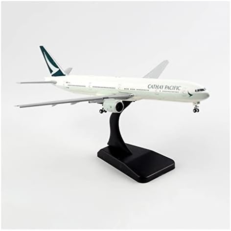 Modelos de aeronaves 1: 400 ajuste para o modelo Cathy Aircraft B777 com a coleta de liga de liga de pouso base Exibir