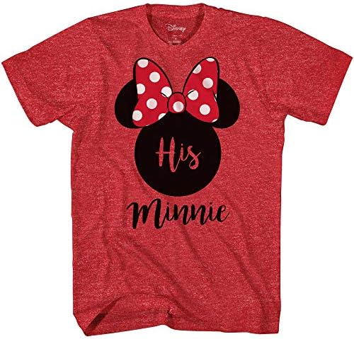 Disney, sua Minnie, seus casais de Mickey Couples Valentines Funny Disneyland, camiseta gráfica