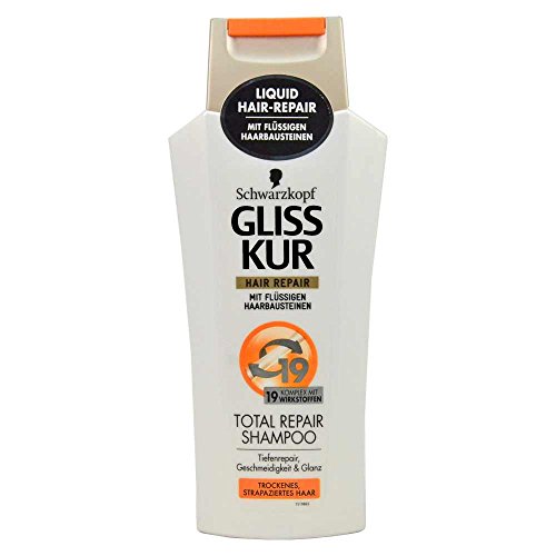 Gliss Kur Reparo de reparo total shampoo 19 250 ml