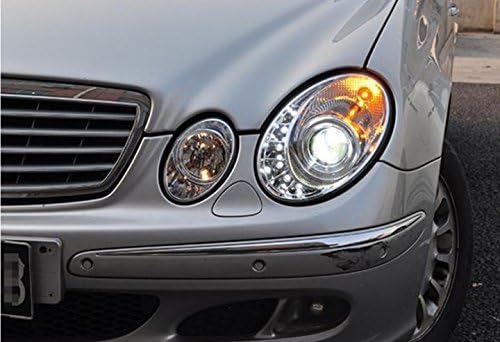 Estilo de carro Gowe para Benz W221 Farol 2003-2009 Lâmpada frontal LED sem função AFS Função branca e preta Habitação SN SN