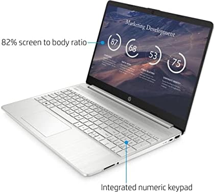 HP 15Z 15-EF0021N Laptop em casa e negócios, Wifi, Bluetooth, Webcam, HDMI, USB 3.1, cartão SD, Win 11 Pro)