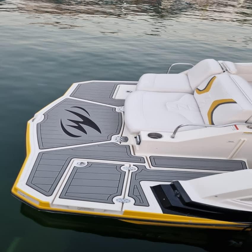 Boat Eva Faux Teak Decking Floor Compatível com o kit de cockpit de Monterey 360 SC 2018