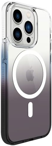 Prodigee iPhone 14 Pro SafeTee Flow Night + Mag | Translúcido multicolor | Drop testado | Tampa da camada dupla | Compatível