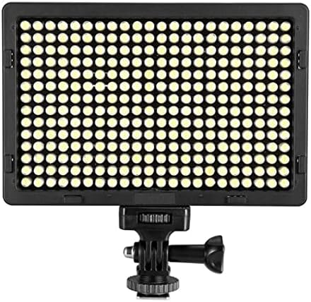 ZCMEB liderou Bright 5500K Dimmable on Camera Video Light para câmeras SLR digitais com bateria e carregador de 4400mAh