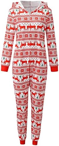 Natal Impresso Loungewear Jumpsuit Sleepwear Set Men Dad Christmas Family Pijamas Combinando Roupa Infantil Halloween