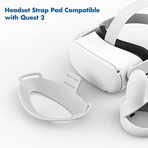 Kiwi Design Headset Strap Pad Substituição para Elite Strap Compatível com Quest 2