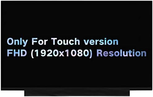 Substituição de tela daLOVO IDEAPAD 5-15IIL05 5-15itl05 LCD Display 40 pinos Touch Screen Screen Conjunto de vidro FHD