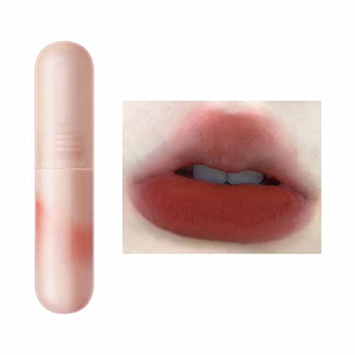 Xiahium Lip Gloss Base 10oz Bullet de cor pequena cor Pequena cor ovo Lip argila Veludo Lip Glaze Lip Gloss Student Batom