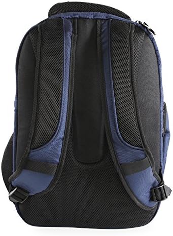 Perry Ellis Masculino P19 Business Backpack com bolso de tablet, marinha, tamanho único