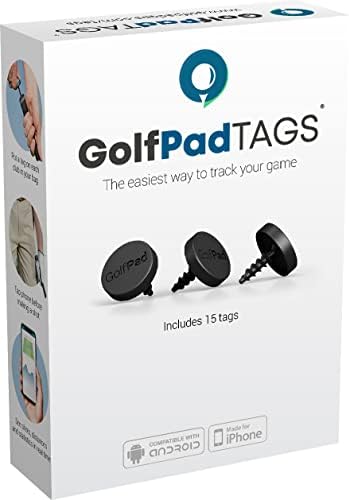 Golf Pad TAGS® - Sistema de rastreamento de tiro automático para Android/iPhone.