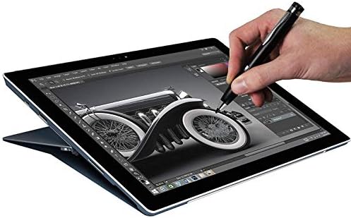 Broonel Black Mini Fine Point Digital Active Stylus Pen compatível com o laptop HP Laptop PC 11,6 | HP Stream Laptop de 11