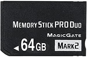 O original de 64 GB de memória Stick Pro Duo para acessórios/câmera PSP