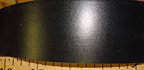 Banda de borda de melamina preta de 3,5 x 120 '' de polegadas com adesivo prévio