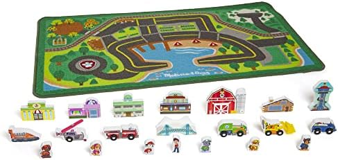 Melissa e Doug Paw Patrol Attivity Rug - Adventure Bay