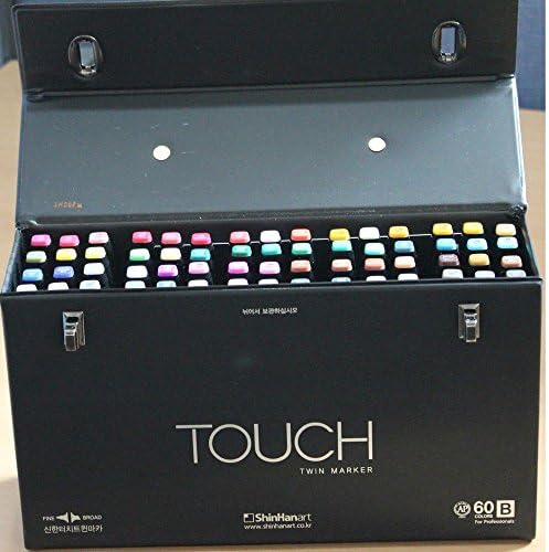 Shinhan Touch Twin Marker 60 Conjunto de cores B