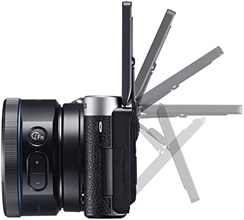 Samsung Electronics EV-NX500ZBMIUS NX500 28 MP Câmera de sistema Smart Compact Smart com lente de kit incluída