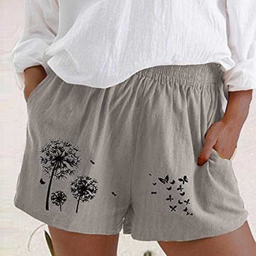 Honprad shorts femininos para o verão PLUSTY TAMANHO PRIMEIR