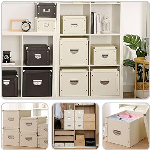 Armário de armazenamento de cabilock Armário armário de guarda -roupa armário de armário de armário de armazenamento dobrável caixa de armazenamento de roupas de armazenamento com tampa de armazenamento de quarto caixas de cabide múltiplas de cabide