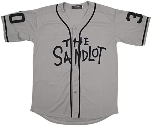 The Sandlot Benny Jersey O Jet Rodriguez Michael Squints Paledoroso Alan Yeah-Yeah McClennan Movie Baseball Jersey