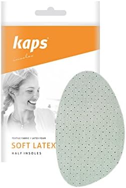 KAPS Soft Latex Half Shoe Insols insere algodão e látex confortáveis