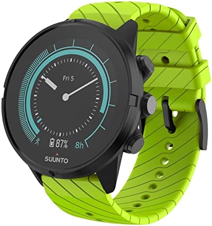 EEOMOIK 24mm Substituição Silicone Smart Watch tiras para Suunto D5/7/9/Baro Spartan Sport Wrist HR Baro Smartwatch Watchbands