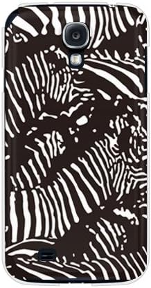 Segunda pele Zebra Camo Black Design por ROTM/para Galaxy S4 SC-04E/Docomo DSCC4E-PCCL-202-Y292