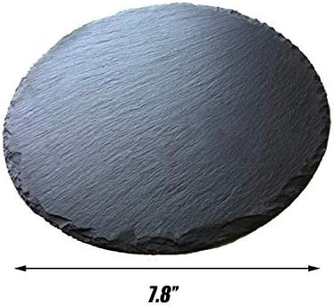 Plataforma de Basking de répteis de Tfwadmx, Tortoise Rock Slate Plateing Plataforma de alimentação Bigida de comida Tartaruga