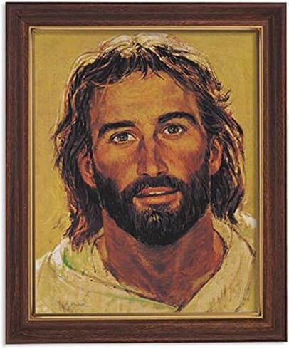 Coleção Gerffert Jesus Cristo emoldurado por retrato, 13 polegadas