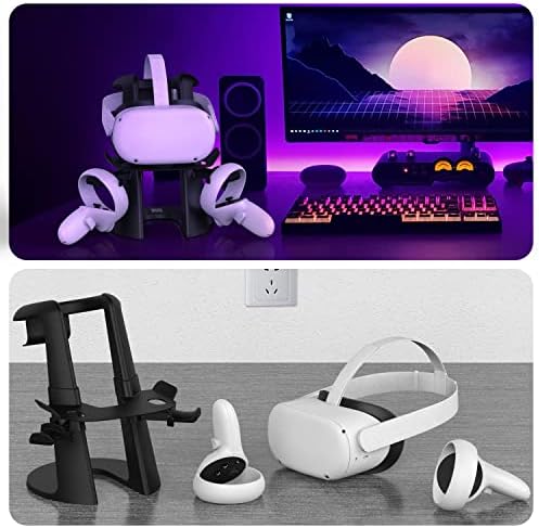 AMVR VR Stand e VR Silicone Face Cover para Oculus Quest 2…