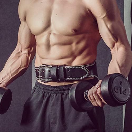 Cinturão de proteção da cintura YCFBH Homens de fitness e mulheres cinturões de levantamento de peso PU PU PESO DE PESO DE PESADO DE PESO DEADFORNA