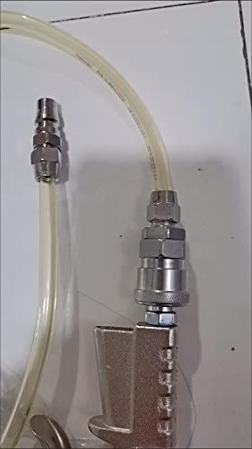 OTHMRO 1PCS Silver Iron Conector Rápido Tee Push para conectar os acessórios do tubo Freia masculina Push Push Fread Type