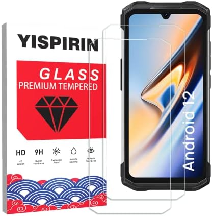 Yispirin [2 pacote] para Doogee S98 / S98 Protector de tela Pro 9H Dinuidade Anti-arranhão Filme de proteção de vidro temperado