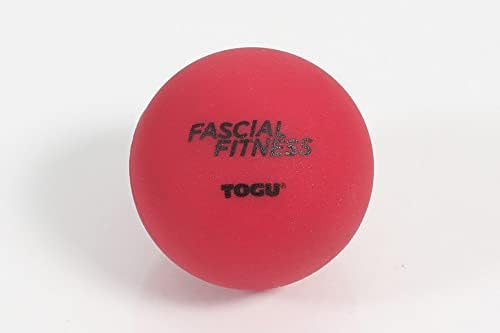 Conjunto de aptidão fascial de TOGU de 3 bolas de massagem fáscia vermelhas xs s m