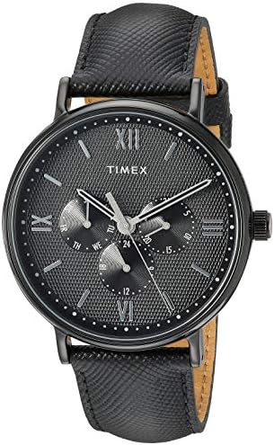 Timex Southview 41mm Multifunction Leather Strap Watch