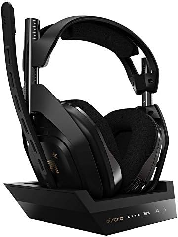 Astro Gaming A50 Wireless + Base Station para Xbox One & Pc - Black/Gold