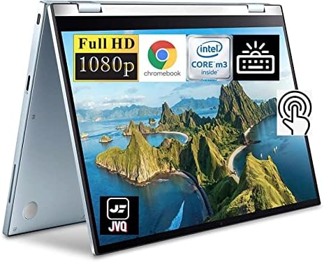 ASUS mais recente Laptop Chromebook Flip 2-em-1-1 14
