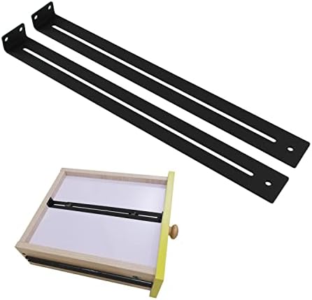 Kit de reparo de gavetas de embalagem 2 wdwlbsm 2, acessórios para reparos de móveis suportes de suporte médio para