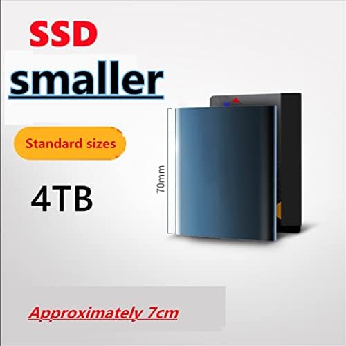 Trexd typc-c disco rígido portátil SSD Padrão 4TB 2TB SSD externo 1TB 500 GB DUSTE DE ESTADO DE ESTADO DE SOLIDADE MOBEL